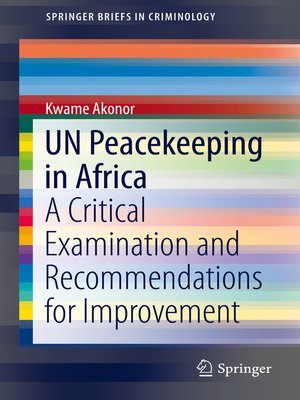 cover image of UN Peacekeeping in Africa
